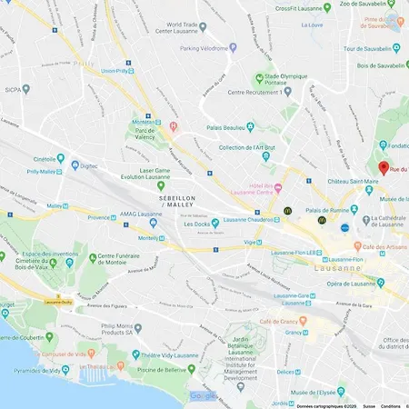 Parking Voiture & 2pcs Centre Apartment Lausanne